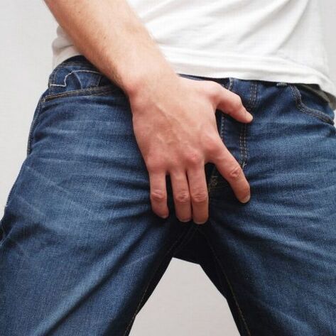 Penis enlargement by hanging a load can result in serious injury